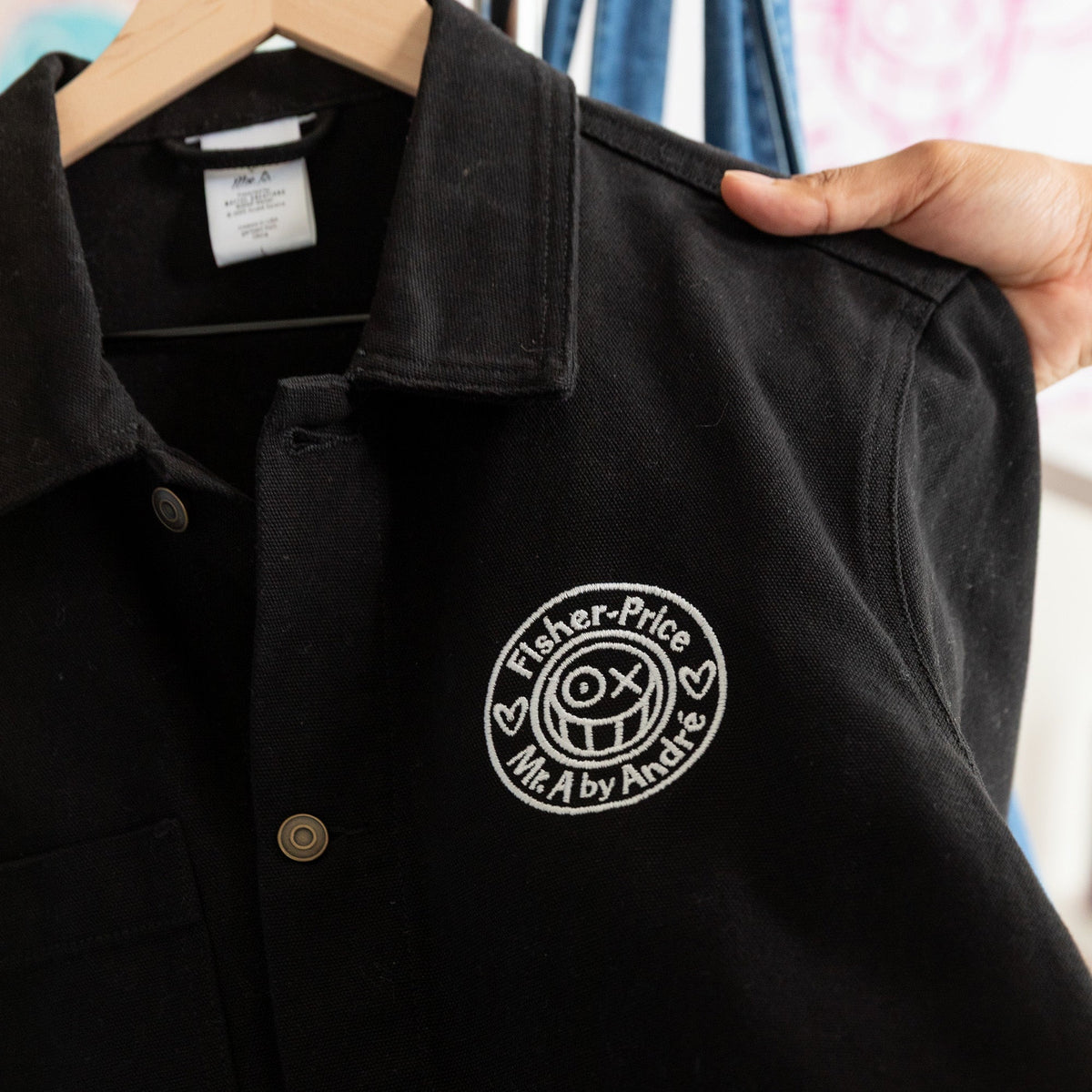 Fisher Price x André Saraiva Black Chore Jacket