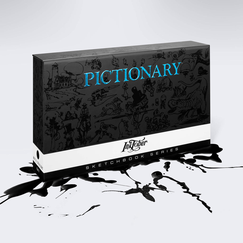 Pictionary Sketchbook x Inktober