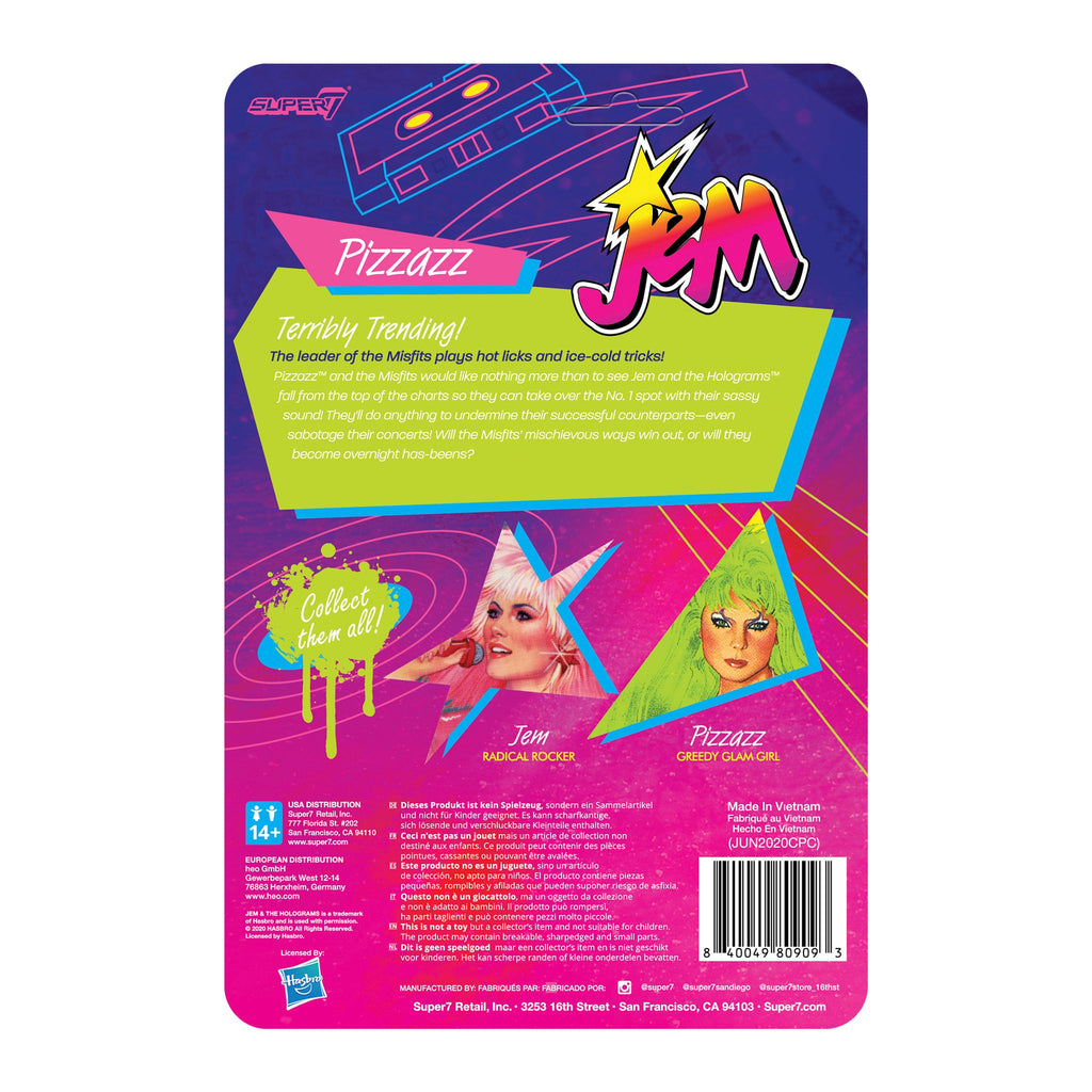 Jem and the Holograms ReAction Figure - Pizzazz