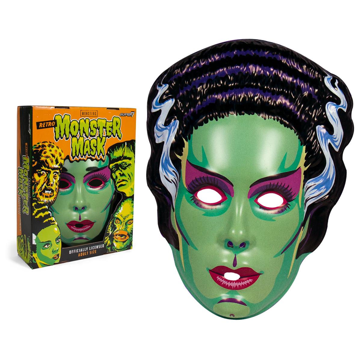 Universal Monsters Mask - Bride of Frankenstein (Green)