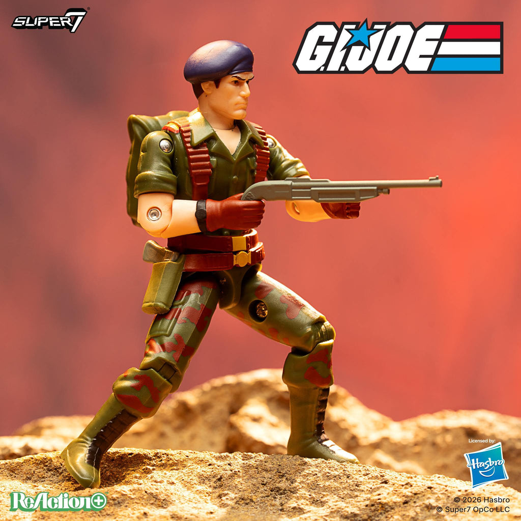 G.I. Joe ReAction+ Wave 10 - Flint, Shipwreck (Peacoat), Baroness (Arctic) & S.N.A.K.E Armor