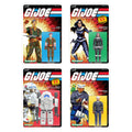 G.I. Joe ReAction+ Wave 10 - Flint, Shipwreck (Peacoat), Baroness (Arctic) & S.N.A.K.E Armor