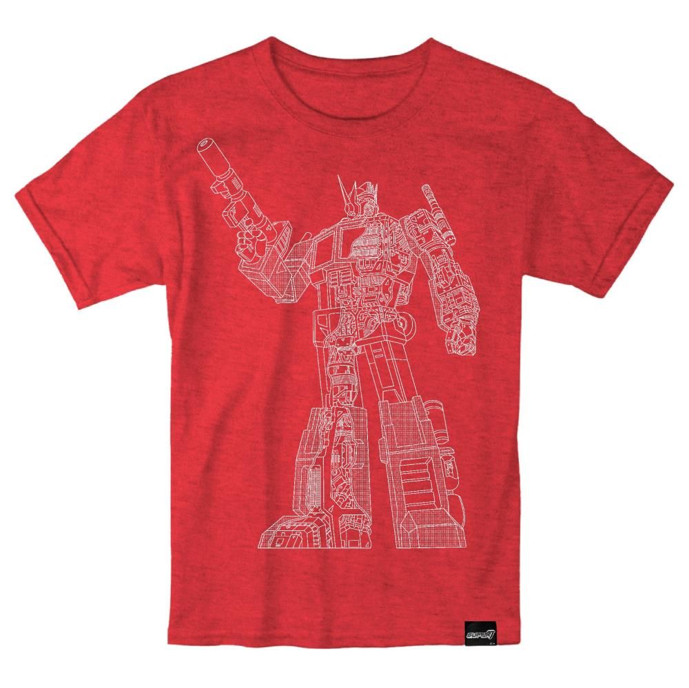 Transformers T-Shirt - Optimus Prime Cut Away