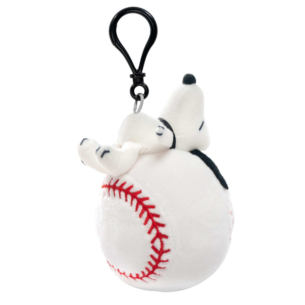 Peanuts Super Duper Plush Keychain Blind Bags Wave 01B (Target Snoopy Sports) - Blind Bag Flat