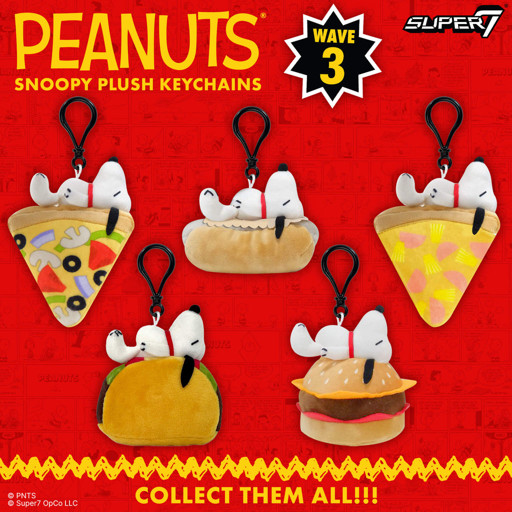 Peanuts Super Duper Plush Blind Box Wave 03 (Food) - Individual Blind Box
