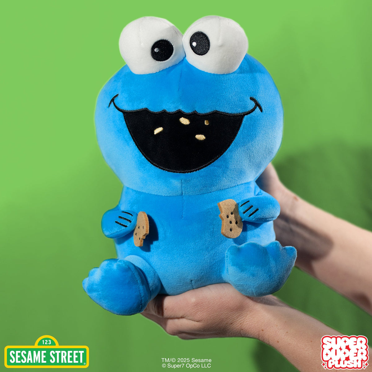 Sesame Street Super Duper Plush Wave 01 - Cookie Monster
