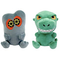 Toho Super Duper Plush Wave 03 - Hedorah & Godzilla '89 (Forest Green)