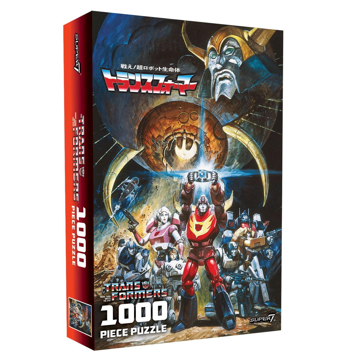 Transformers Japanese ’86 Movie Poster Puzzle