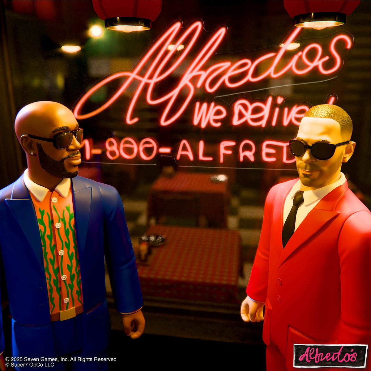 ALFREDO ReAction Figures Wave 01 - Freddie Gibbs and The Alchemist 2-Pack