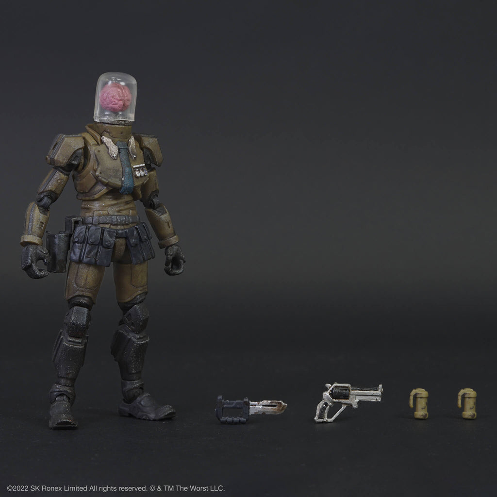 Acid Rain ReAction Figures W1 - Cortex Commander Marine