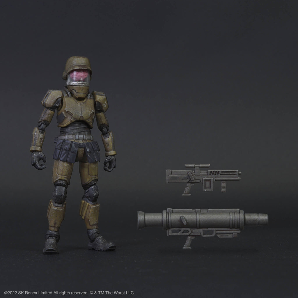 Acid Rain ReAction Figures W1 - Cortex Commander Infantry Marine