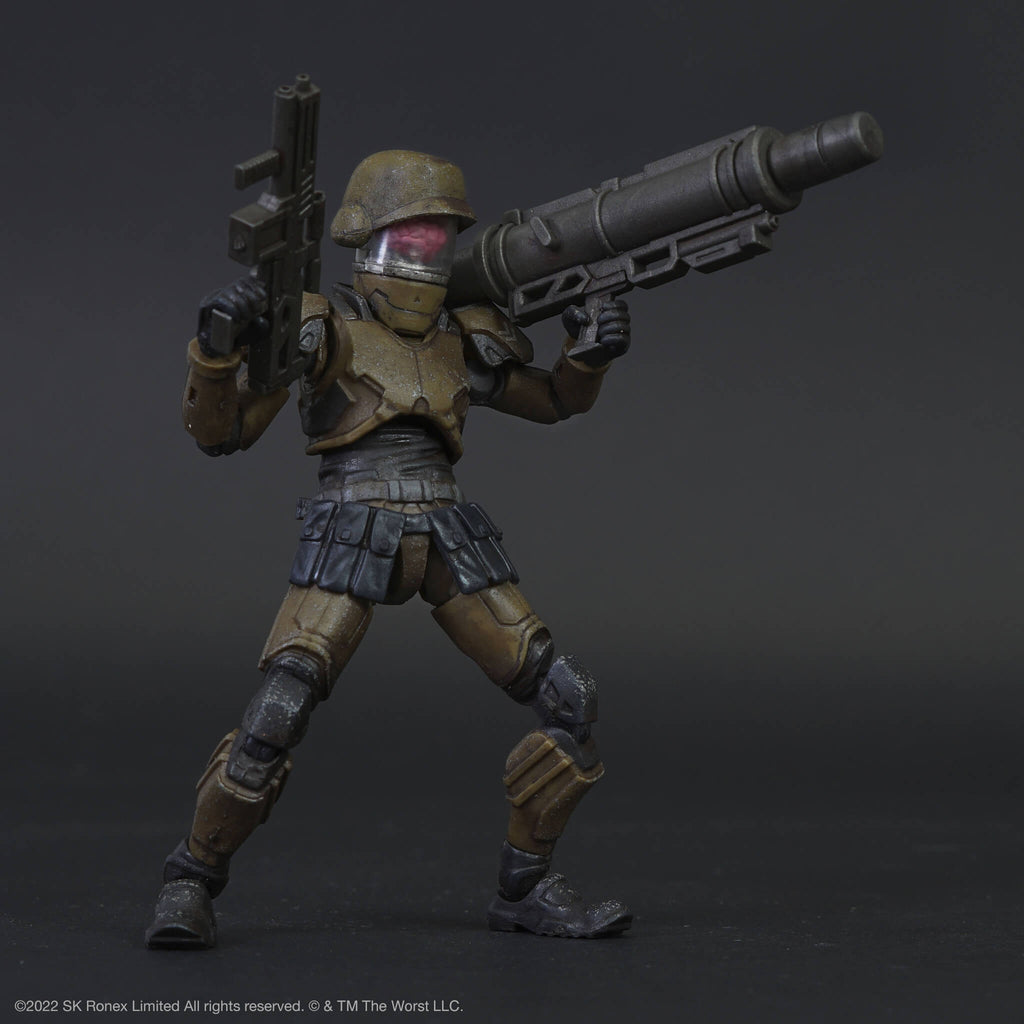 Acid Rain ReAction Figures W1 - Cortex Commander Infantry Marine