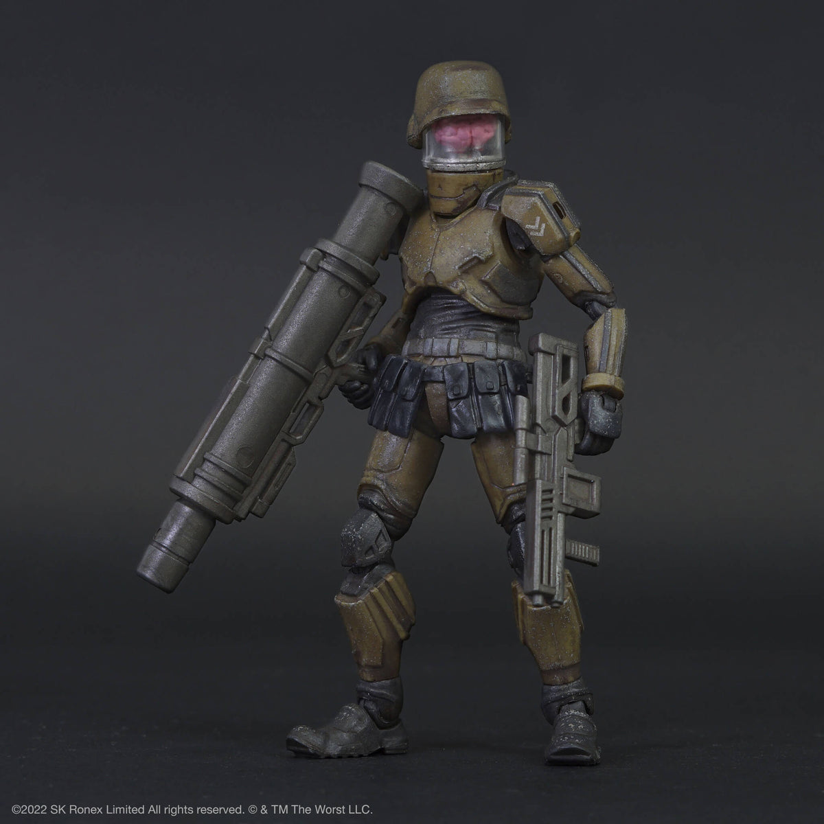 Acid Rain ReAction Figures W1 - Cortex Commander Infantry Marine
