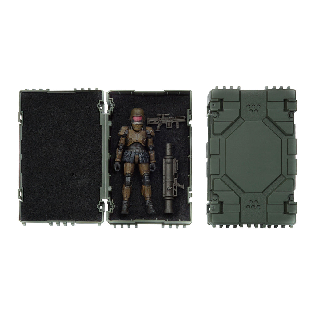 Acid Rain ReAction Figures W1 - Cortex Commander Flame Trooper Marine