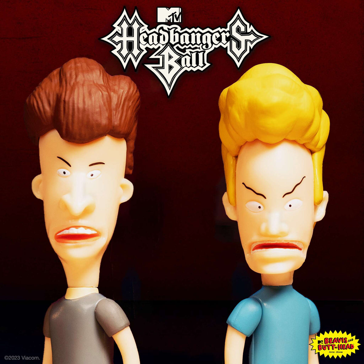 Beavis and Butt-head ReAction Figure - Headbanger's Ball Set of 2