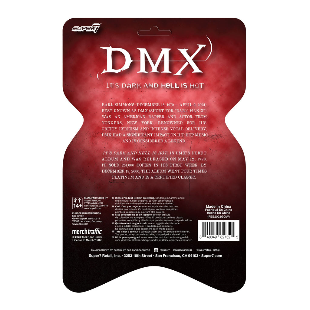 DMX ReAction Figures Wave 01 - DMX (It's Dark and Hell is Hot)