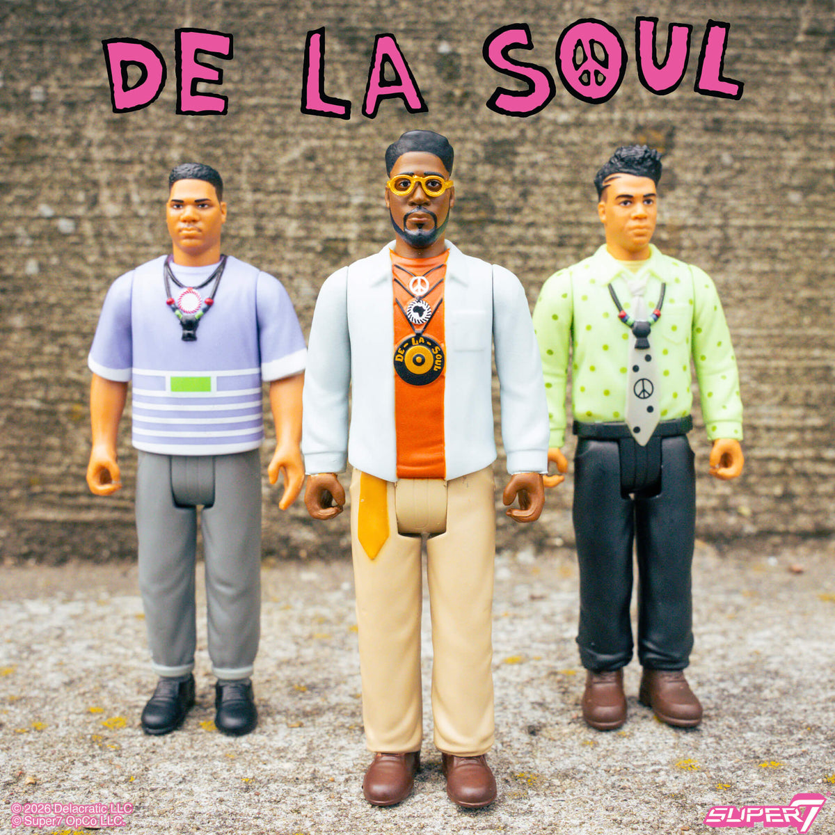 De La Soul ReAction Figures Wave 01 - Vincent "Maseo" Mason (Me, Myself & I)