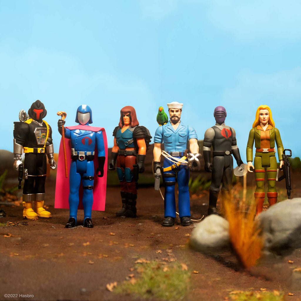 G.I. Joe ReAction Figures Wave 4 - Set of 6