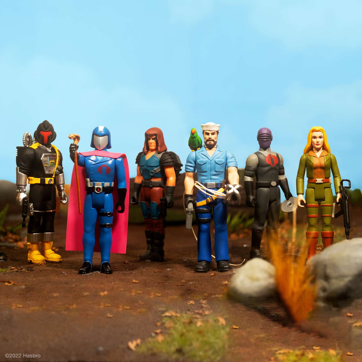 G.I. Joe ReAction Figures Wave 4 - Set of 6