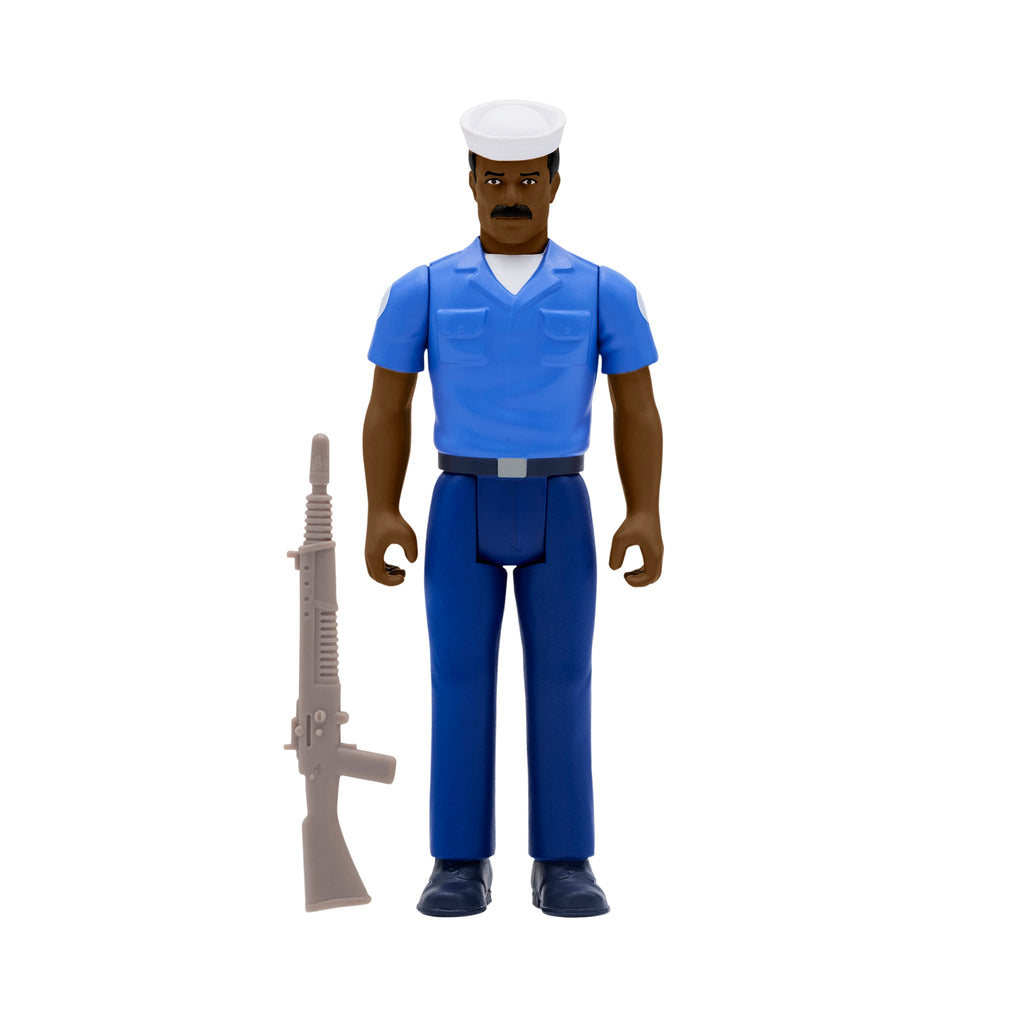 G.I. Joe ReAction Figures Wave 2 - Blueshirt Mustache (Brown)