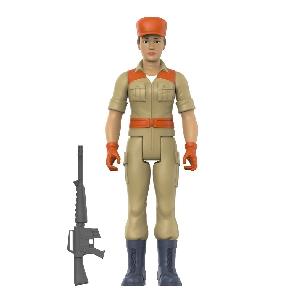 G.I. Joe ReAction Figures Wave 3 - Female Combat Engineer Bun Hair (Tan)