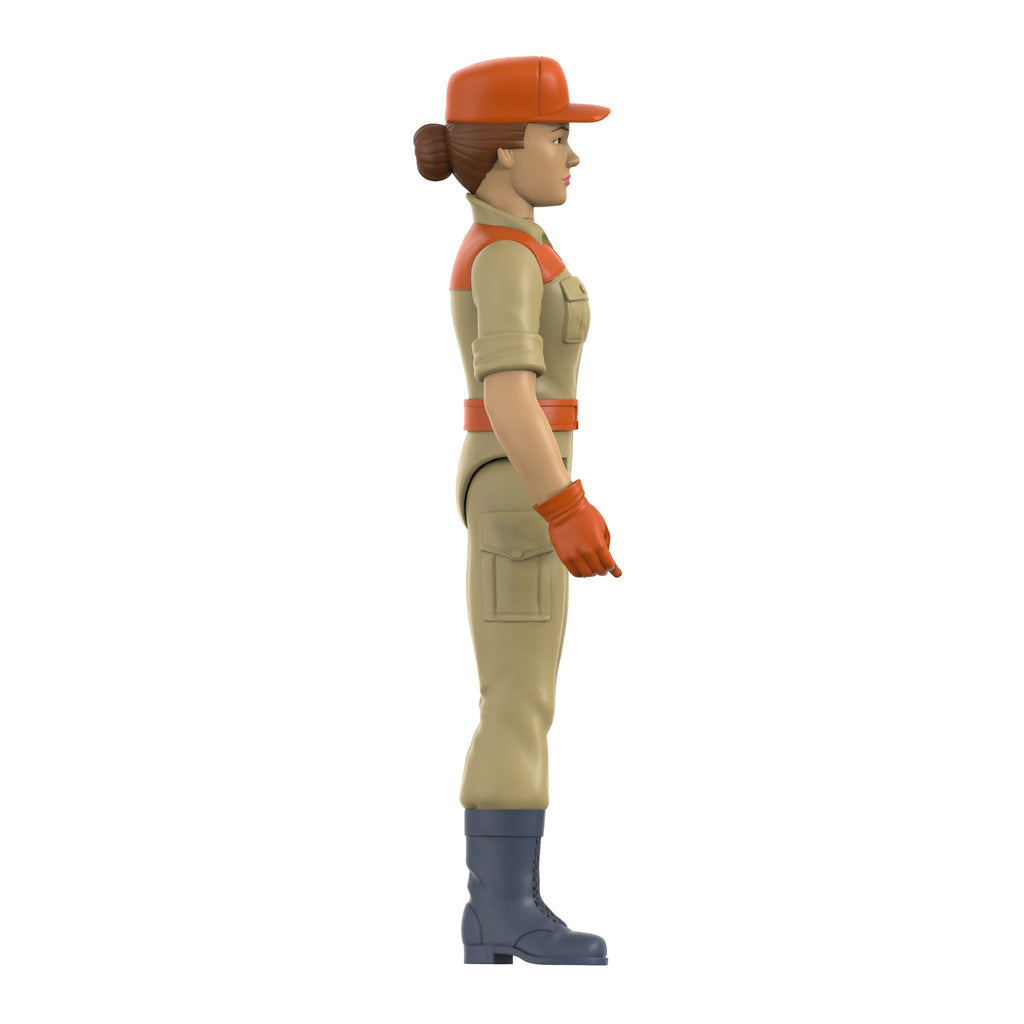 G.I. Joe ReAction Figures Wave 3 - Female Combat Engineer Bun Hair (Tan)