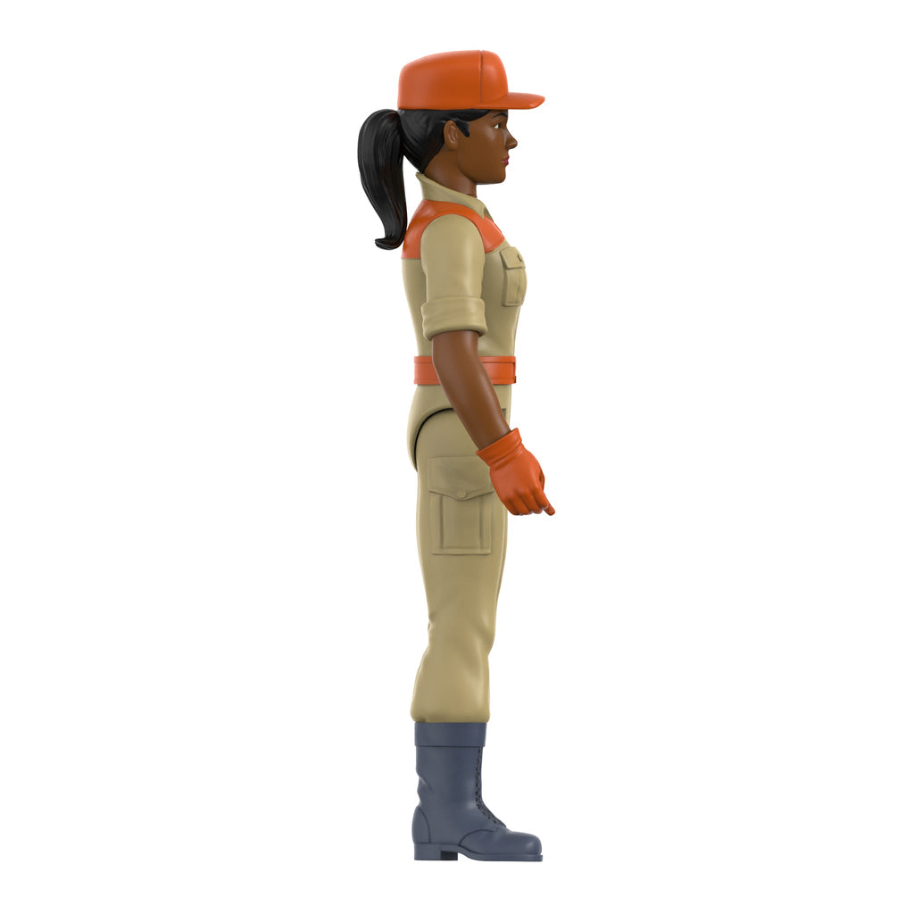 G.I. Joe ReAction Figures Wave 3 - Female Combat Engineer Ponytail Hair (Brown)