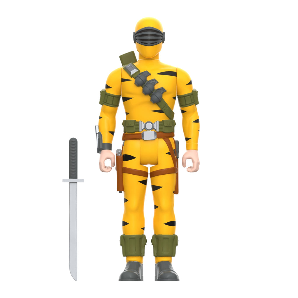 G.I. Joe ReAction Figures Wave 6 - Tiger Force Snake Eyes