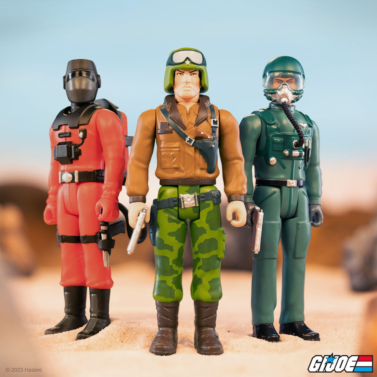 G.I. Joe ReAction Figures Wave 7 - Joe Pilot Facemask