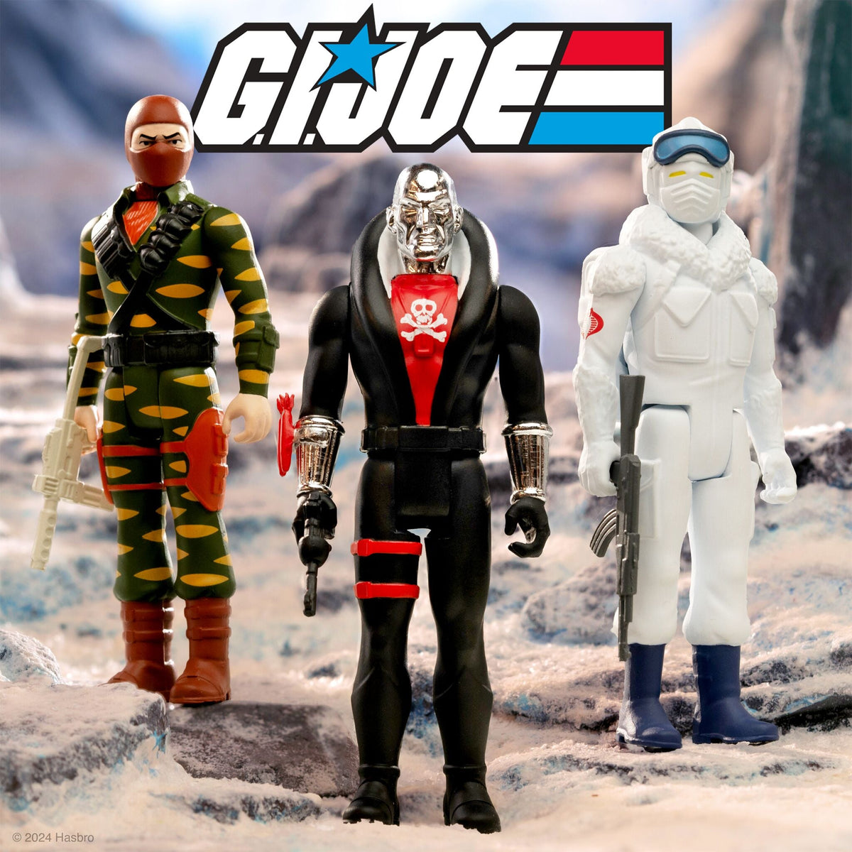 G.I. Joe ReAction Figures W8 - Cobra Snow Serpent