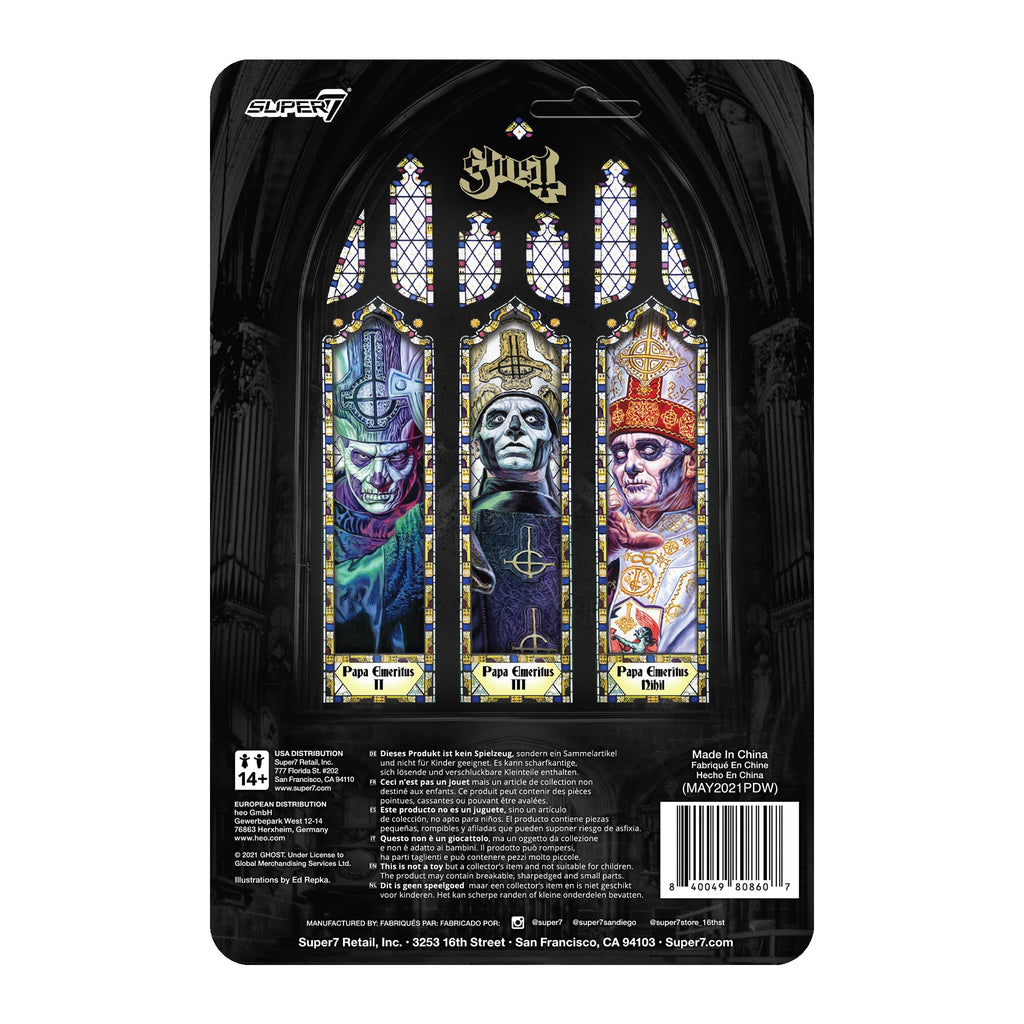 Ghost ReAction Figure - Papa Emeritus Nihil