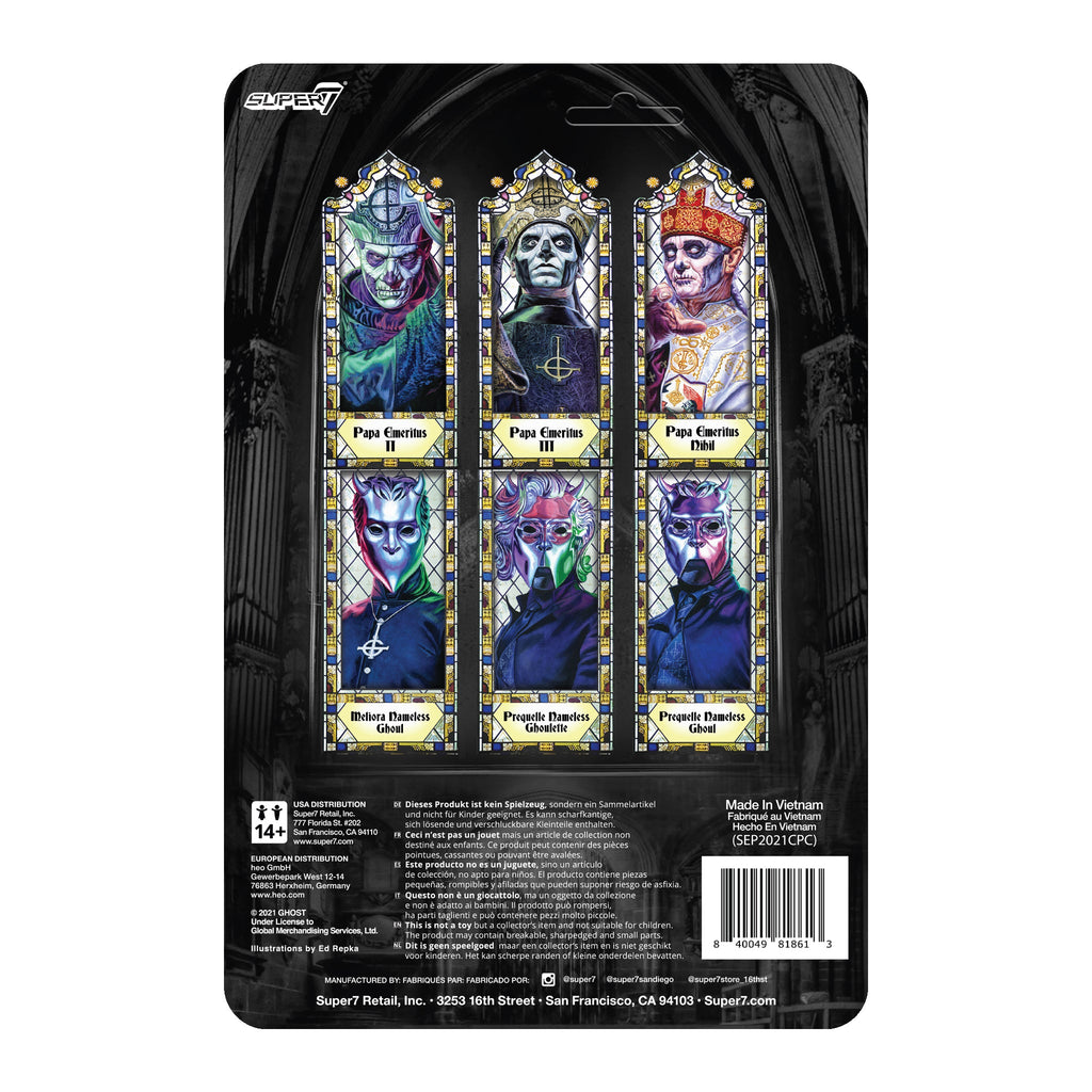 Ghost ReAction Figure Wave 2 - Meliora Nameless Ghoul (Cowbell & Drumsticks)