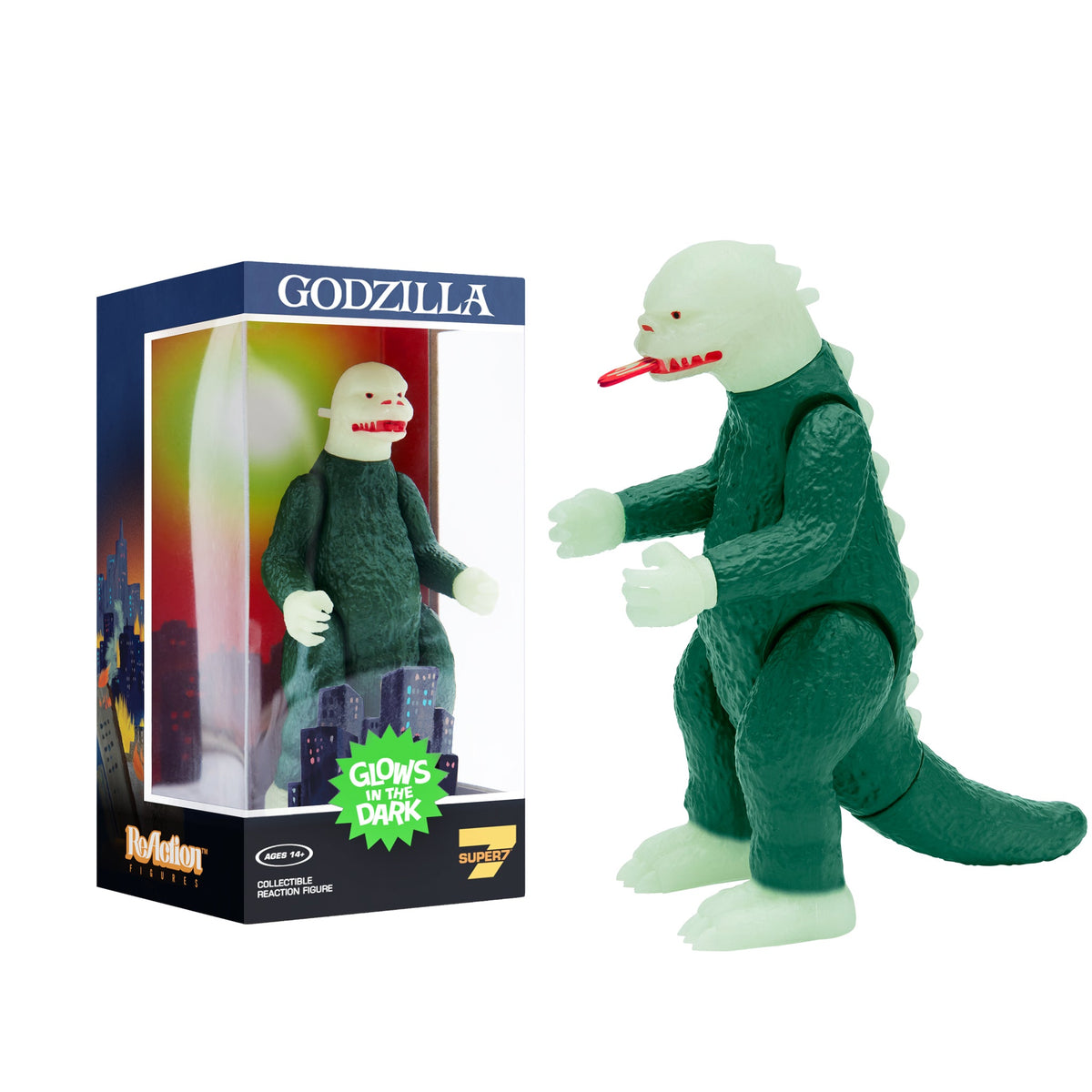 Godzilla ReAction Figure - Shogun (Glow-In-The-Dark)