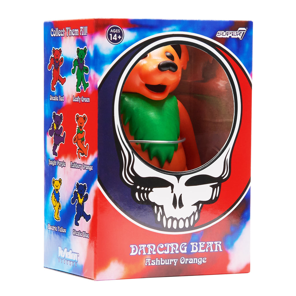 Grateful Dead Reaction Figure - Dancing Bear (Ashbury Orange)