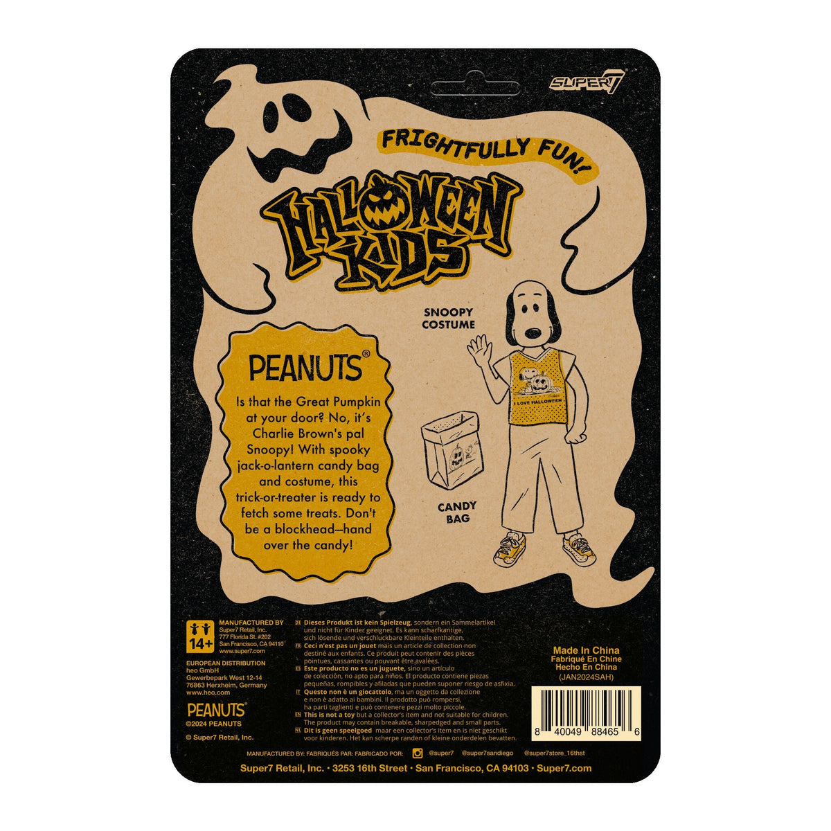 Halloween Kids ReAction - Snoopy Girl (Peanuts)