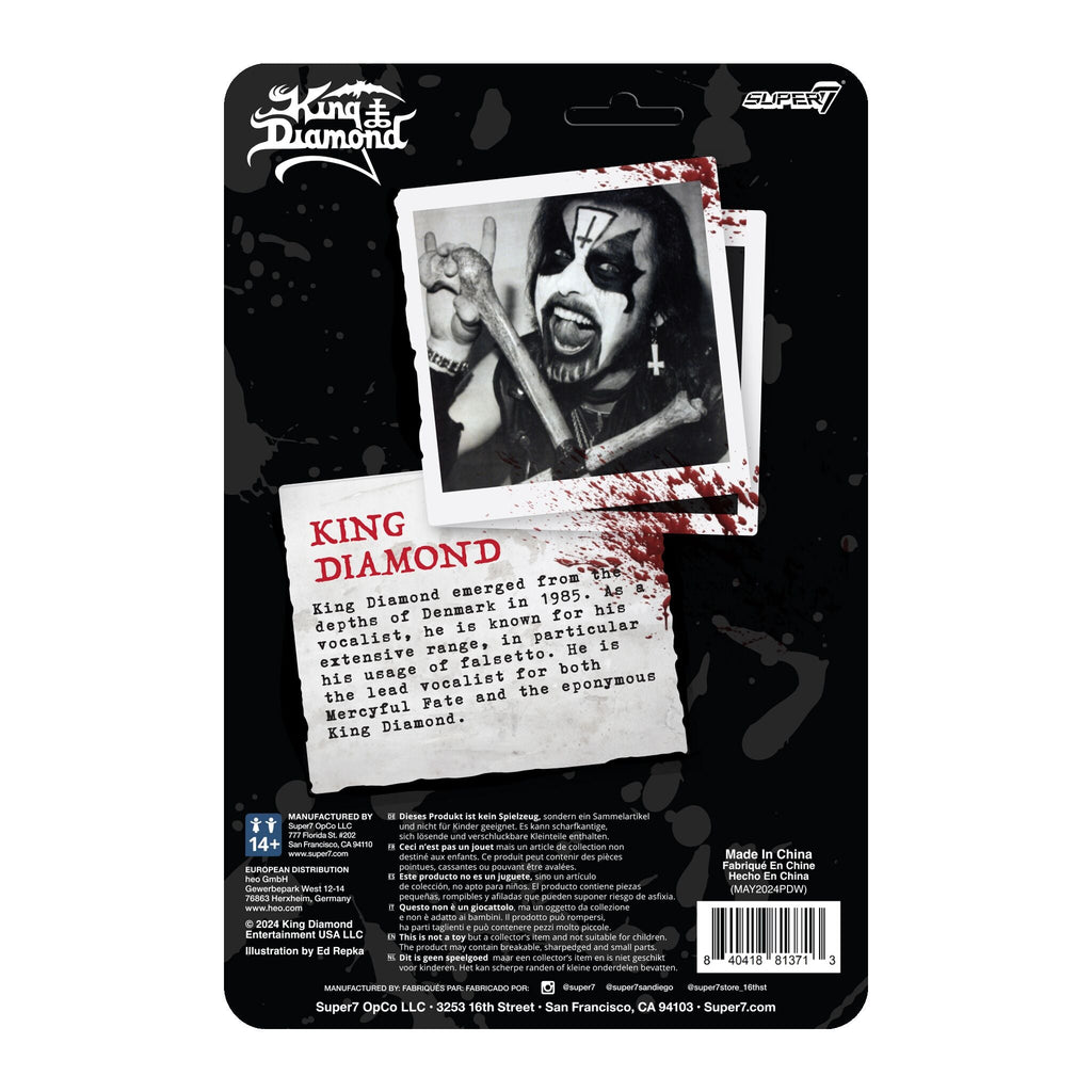 King Diamond ReAction Figures - King Diamond