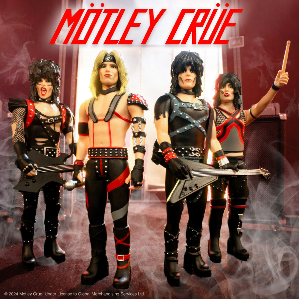 Motley Crue ReAction Figures Wave 01 - Vince Neil (Shout At The Devil)