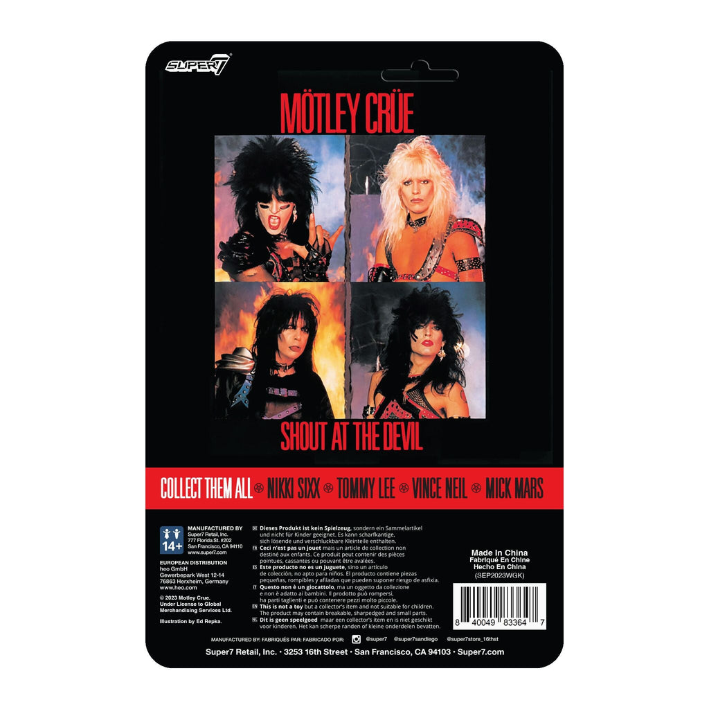 Motley Crue ReAction Figures Wave 01 - Nikki Sixx (Shout At The Devil)