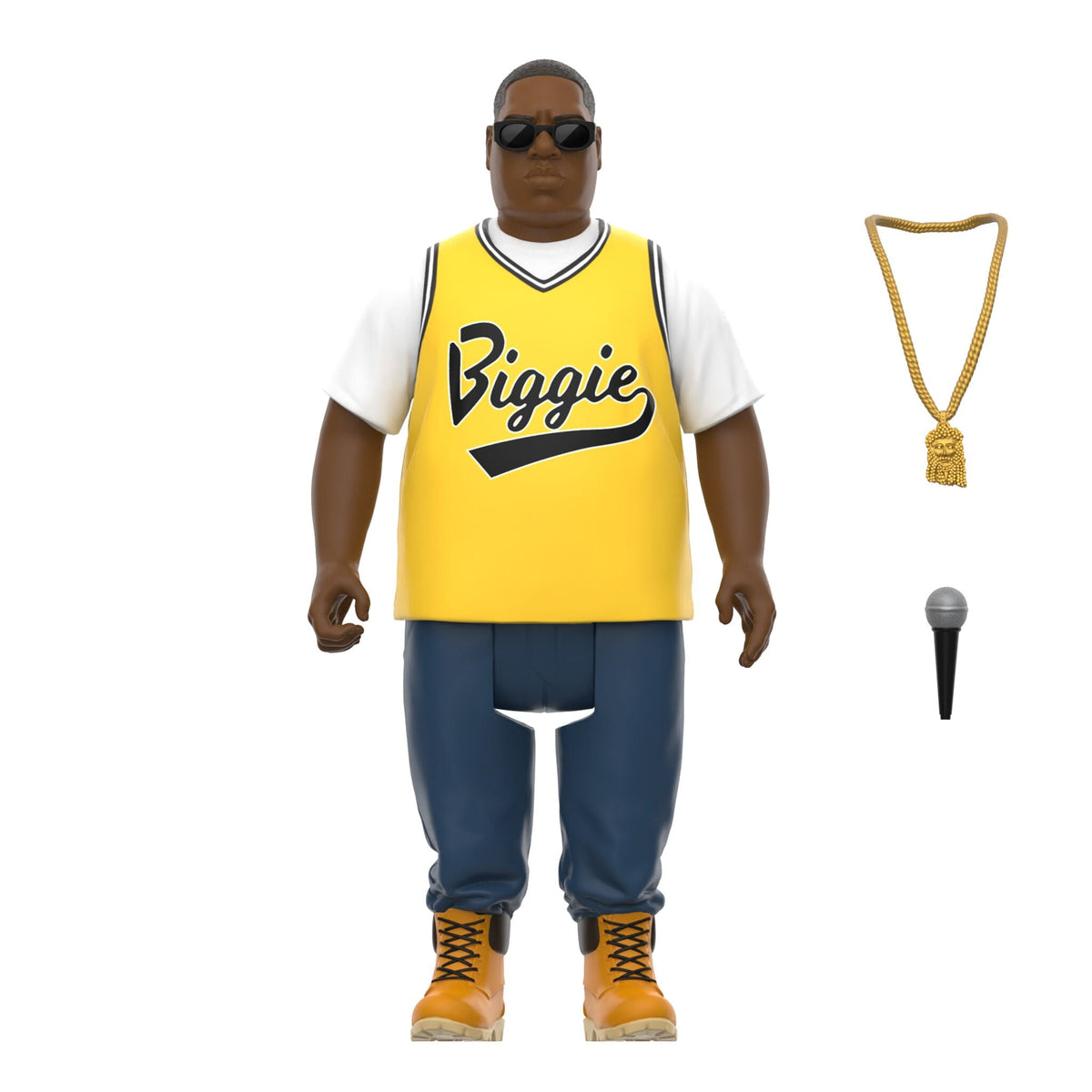 Notorious B.I.G. ReAction Figures Wave 04 - Notorious B.I.G. (Yellow Jersey)