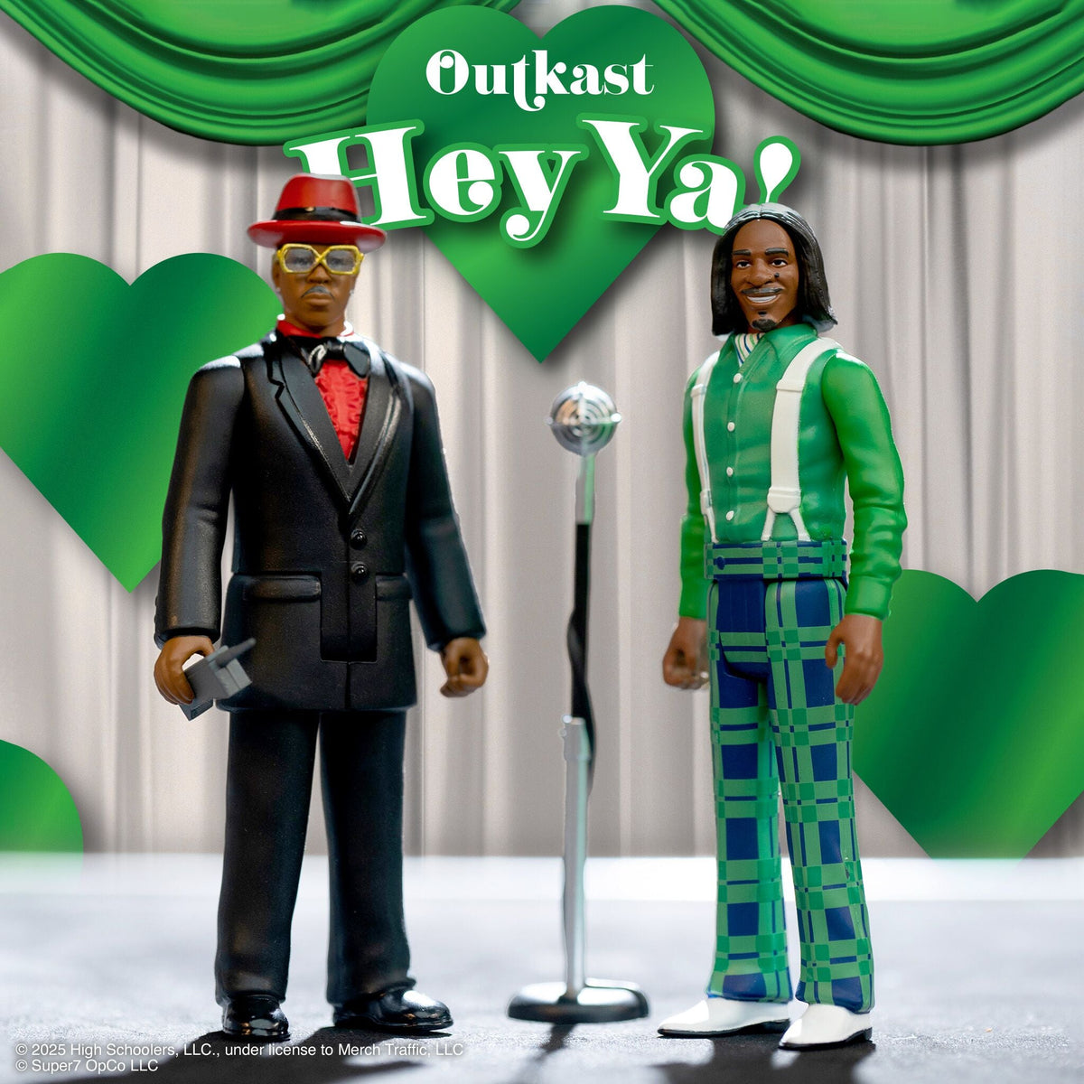 OutKast ReAction Figures Wave 04 - OutKast (Hey Ya!)