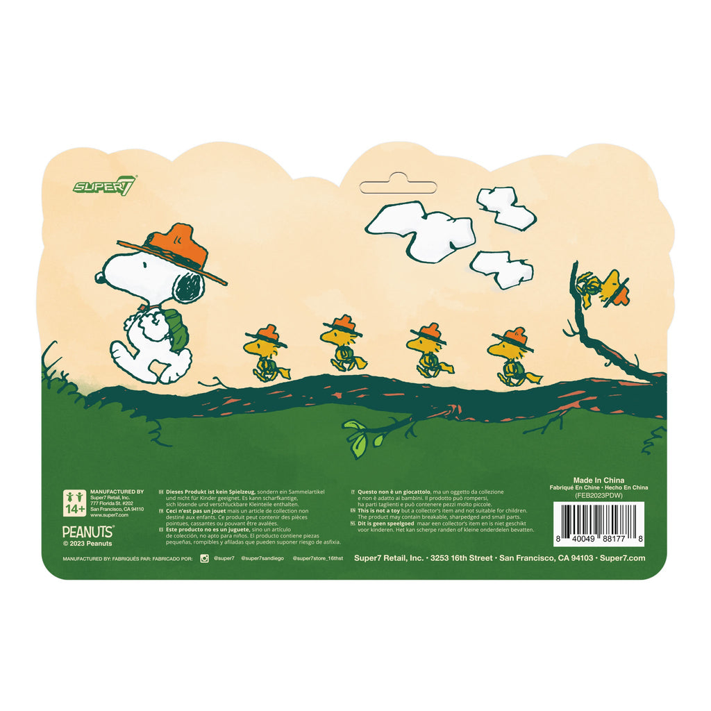 Peanuts ReAction - Beagle Scout Snoopy (Brown Hat)