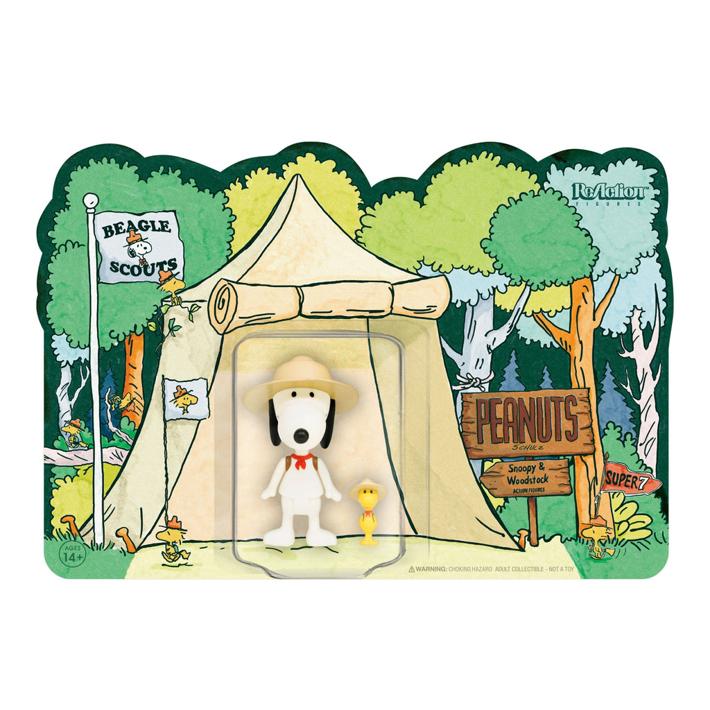 Peanuts ReAction - Beagle Scout Snoopy (Brown Hat)