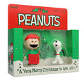 Peanuts ReAction Figures - Charlie Brown and Snoopy (Caroling)