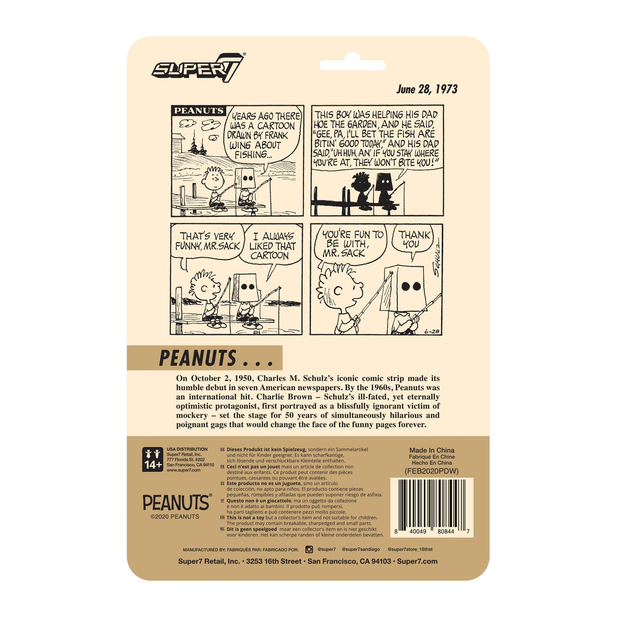 Peanuts ReAction Wave 3 - Mr. Sack