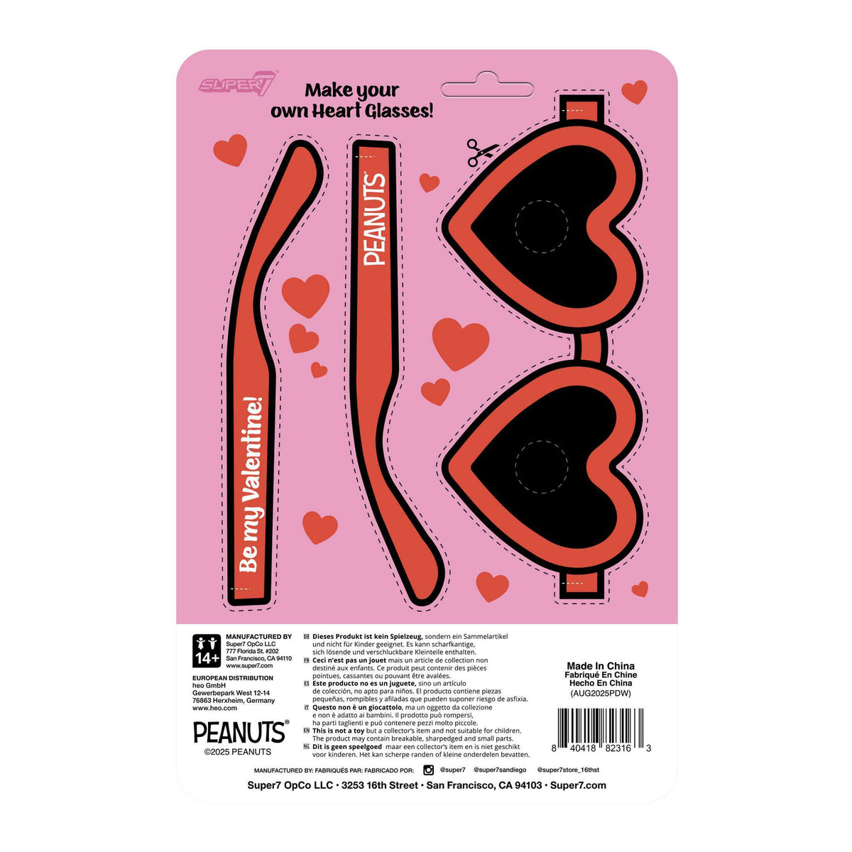 Peanuts ReAction Figures - Snoopy (Heart Eyes)