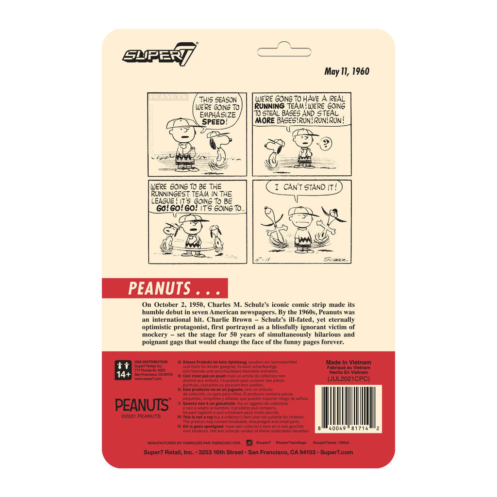Peanuts ReAction Figure Wave 5 - Baseball Snoopy