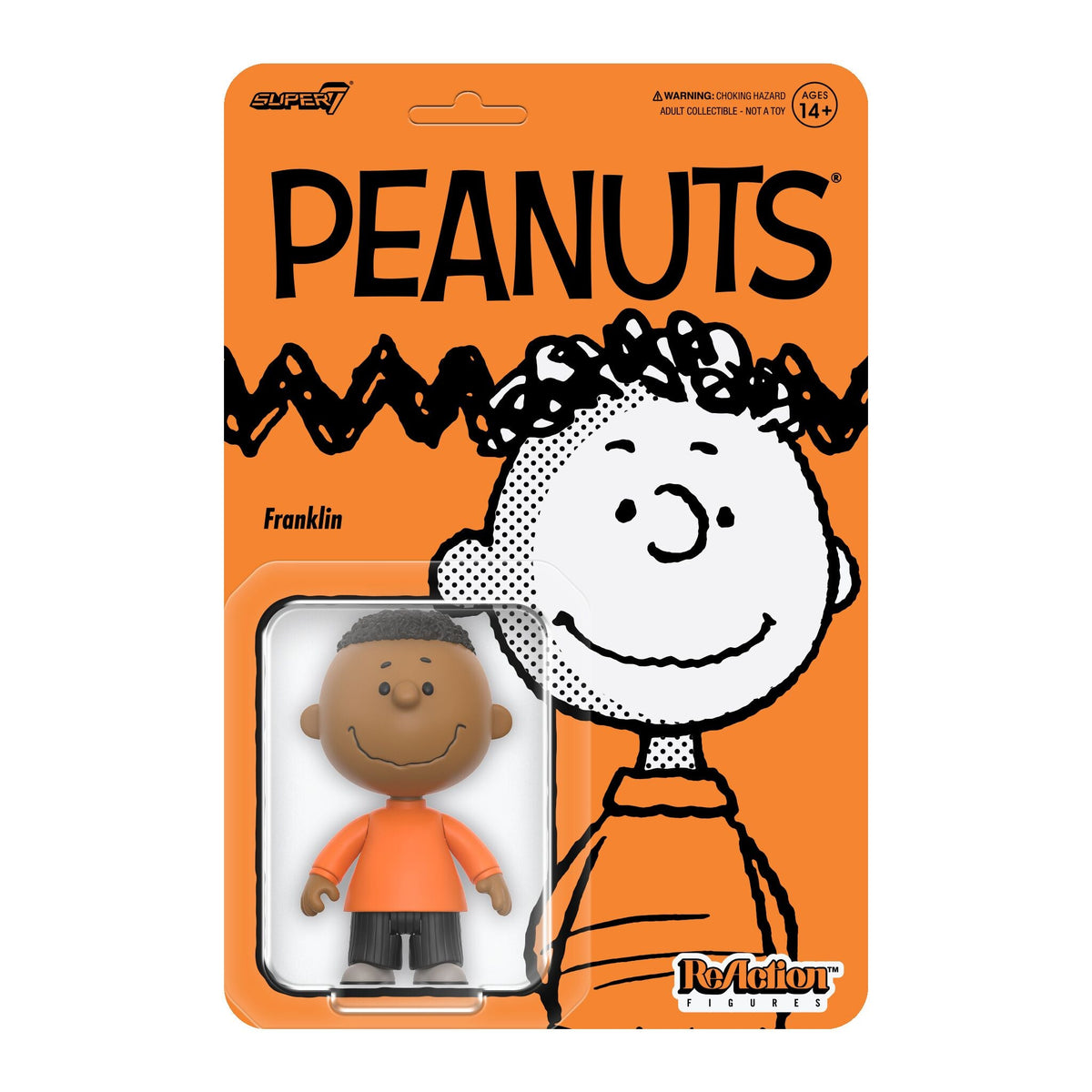 Peanuts ReAction Figures Wave 07 - Charlie Brown, Snoopy, Lucy, & Franklin