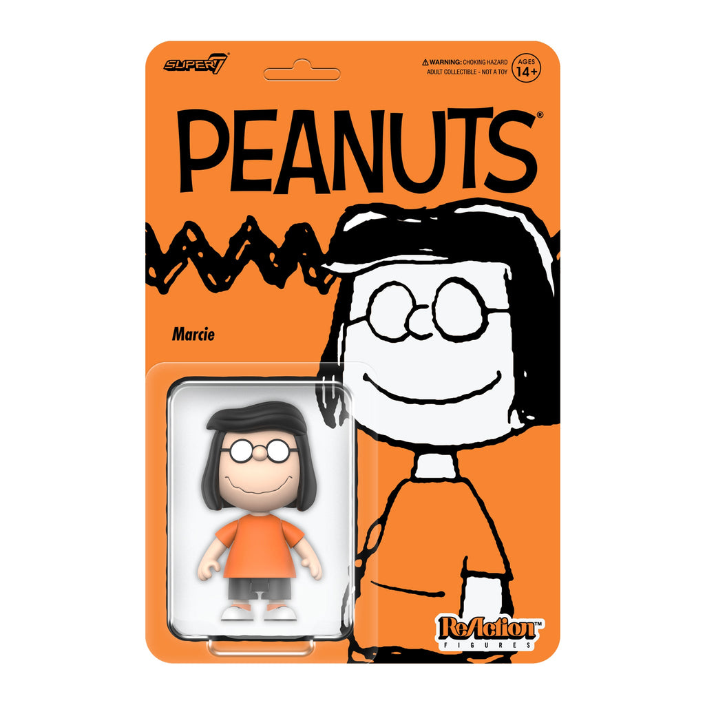 Peanuts ReAction Figures Wave 09 - Peppermint Patty, Marcie & Snoopy (Suppertime)