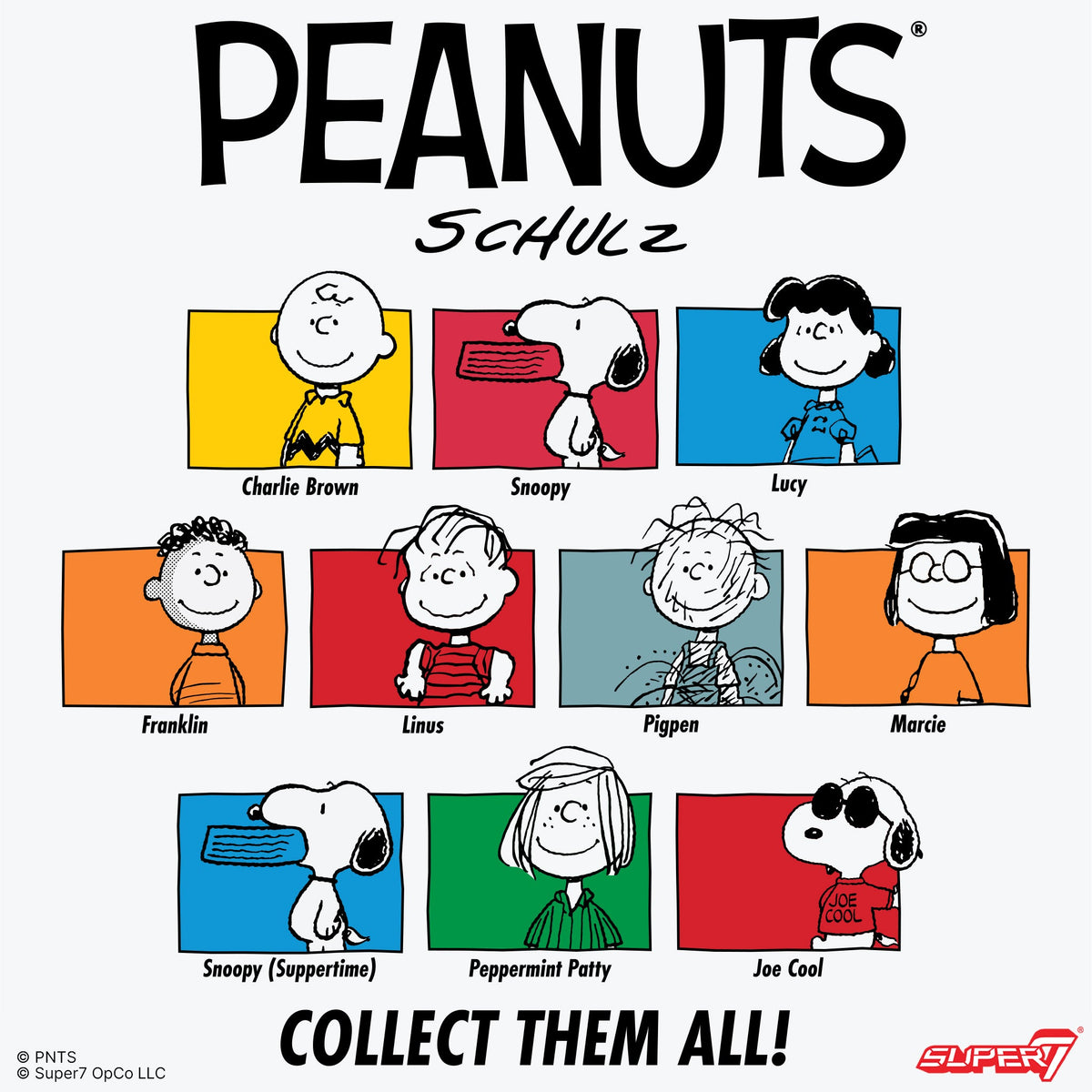 Peanuts ReAction Figures Wave 09 - Peppermint Patty, Marcie & Snoopy (Suppertime)
