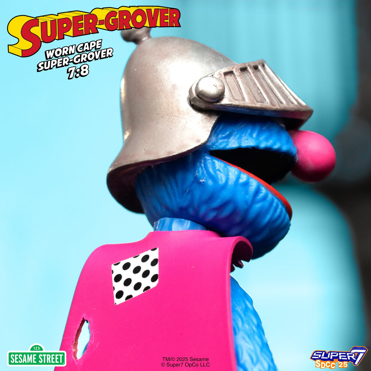 Sesame Street ReAction Figures - Super Grover (w/CHASE)